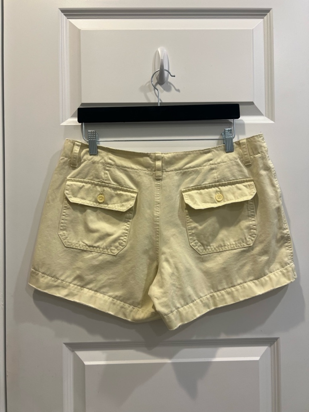 Old Navy Light Yellow Bermuda Shorts - Picture 2 of 5